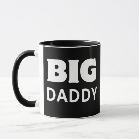 Mug Big Daddy coffee mug, gift for dad. (Gauche)