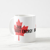 Mug Big Daddy Energy Feuille d'érable canadienne (Devant gauche)