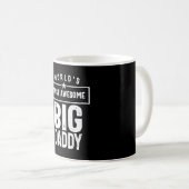 Mug Big Daddy le plus génial au monde | Père Grandfath (Devant droit)