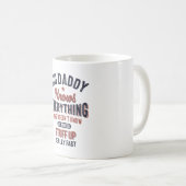 Mug Big Daddy Sait Tout | Père grand-père (Devant droit)