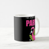 Mug Big Deal Sarcastic Funny Parma Ohio Flamant rose r (Devant droit)