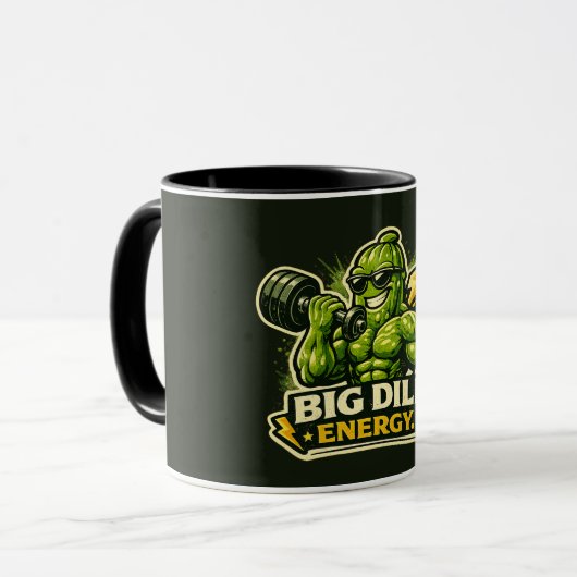 Mug Big Dill Energy - Les Amis Gourmands (Devant gauche)