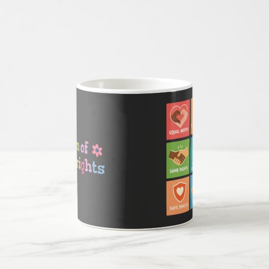 Mug Big fan of human rights (Centre)
