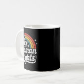 Mug Big Fan Of Human Rights, Social Justice, Equality (Devant gauche)