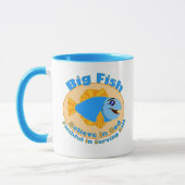 Mug Big Fish Croyez en Dieu (Gauche)