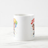 Mug Big Five Celebration : Elephant avec ballons aujou (Centre)
