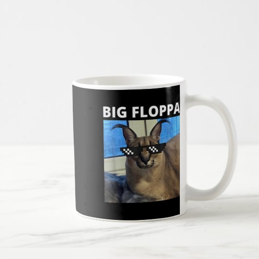 Mug Big Floppa Mat Chat (Droite)