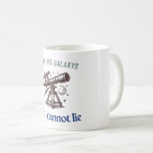 Mug Big Galaxys Blague sur l'espace (Devant droit)