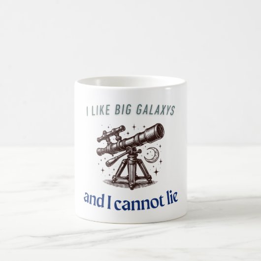 Mug Big Galaxys Blague sur l'espace (Centre)