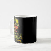 Mug Big Libra Energy Camouflage Black Woman Cap Zodiac (Devant gauche)