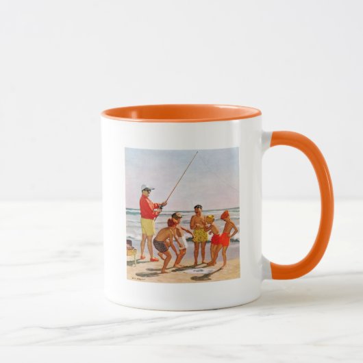 Mug Big Pole Little Fish par Richard Sargent (Droite)