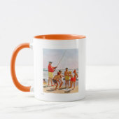 Mug Big Pole Little Fish par Richard Sargent (Gauche)