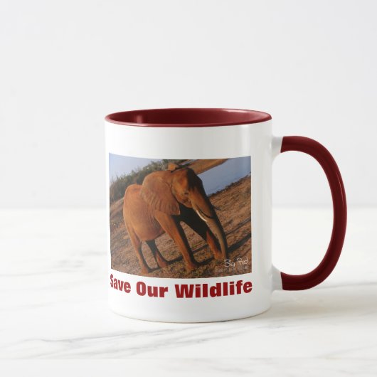 Mug Big Red Sauver notre faune (Droite)
