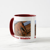 Mug Big Red Sauver notre faune (Devant gauche)