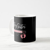 Mug Big Sister 2025 Chargement de Faire-part de grosse (Devant gauche)