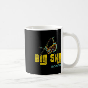 Mug Big Sky Montana Ski Vintage
