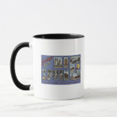 Mug Big Spring, Texas - Scènes de grandes lettres (Gauche)