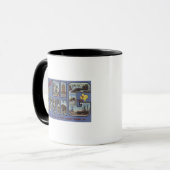 Mug Big Spring, Texas - Scènes de grandes lettres (Devant gauche)