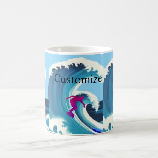 Mug Big Wave Surfer Thunder_Cove (Centre)
