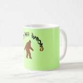 Mug Bigfoot (Devant droit)