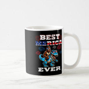 Mug Bigfoot 4 juillet 1776 Garçons Drapeau Américain H