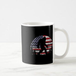 Mug Bigfoot 4 juillet Drapeau américain Usa Patriotiqu