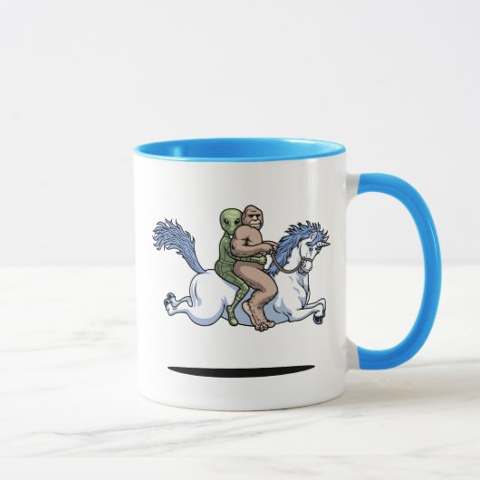 Mug Bigfoot, alien, licorne (Droite)