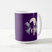 Mug Bigfoot Alien OVNI Cryptide Observation Paranormal (Devant droit)