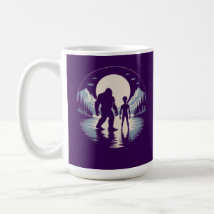 Mug Bigfoot Alien OVNI Cryptide Observation Paranormal