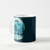 Mug Bigfoot Alien OVNI Divulgation Conspiration Don (Devant gauche)