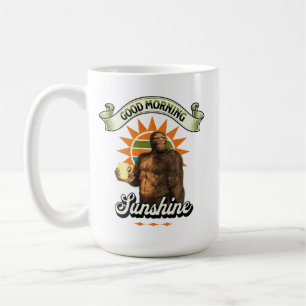 Mug Bigfoot Café Drôle Humour du Matin