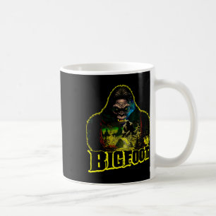 Mug Bigfoot effrayant camping forêt bois Sasquatch ten