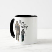 Mug Bigfoot est mon ami (Devant gauche)