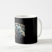 Mug Bigfoot et yeti selfie cryptide squatch chasseur (Devant droit)