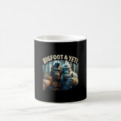 Mug Bigfoot et yeti selfie cryptide squatch chasseur (Centre)