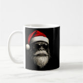 Mug Bigfoot Face Sungles Santa Christmas Funny Xmas Sa (Gauche)
