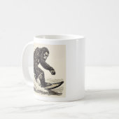 Mug Bigfoot faisant du surf (Devant gauche)
