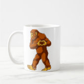 Mug Bigfoot Heart Hands Funny Sasquatch Lover Valentin (Gauche)