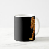 Mug Bigfoot Heart Hands Funny Sasquatch Lover Valentin (Devant droit)