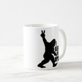 Mug Bigfoot-Je crois en moi-même (Devant droit)