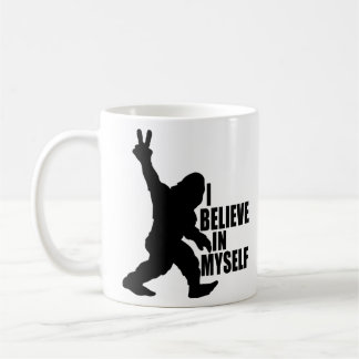Mug Bigfoot-Je crois en moi-même