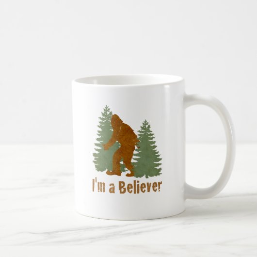 Mug Bigfoot - Je suis un croyant (Droite)