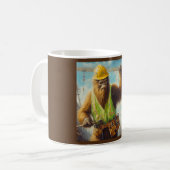 Mug Bigfoot le travailleur du bâtiment (Devant gauche)