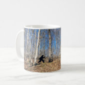 Mug Bigfoot marchant dans les bois (Devant gauche)