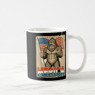 Mug Bigfoot merica rock drapeau américain patriotique