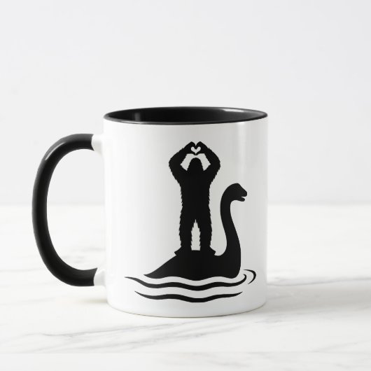 Mug Bigfoot Monstre du Loch Ness (Gauche)