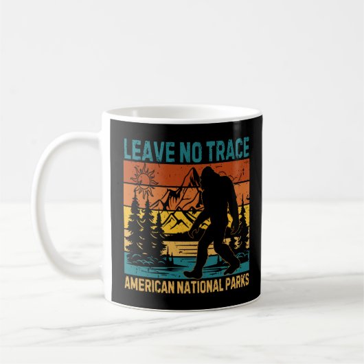Mug Bigfoot ne laisser aucune trace American National (Gauche)