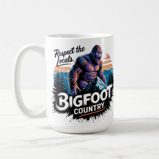Mug Bigfoot, Parfait pour les amoureux de Sasquatch