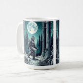 Mug Bigfoot, Parfait pour les amoureux de Sasquatch (Devant gauche)