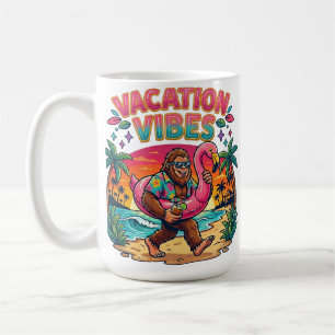 Mug Bigfoot Plage Paradis Vacances Vibes Été